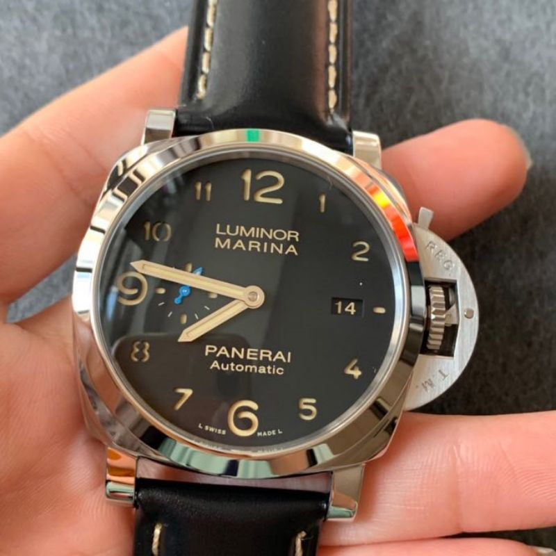 Replica Panerai 5A Quality ETA Movement Stainless Steel 1：1 44mm Noob Factory Luminor Watch