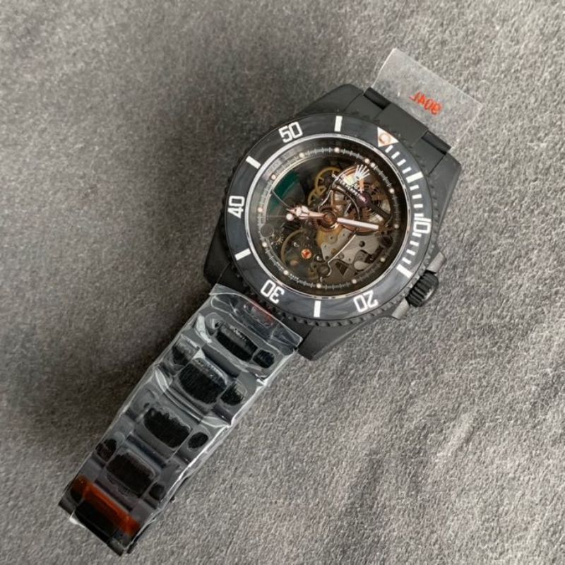 Replica Rolex 5A Quality 3130 Movement Hollowed Out Design 1：1 40mm Noob Factory Submariner Watch