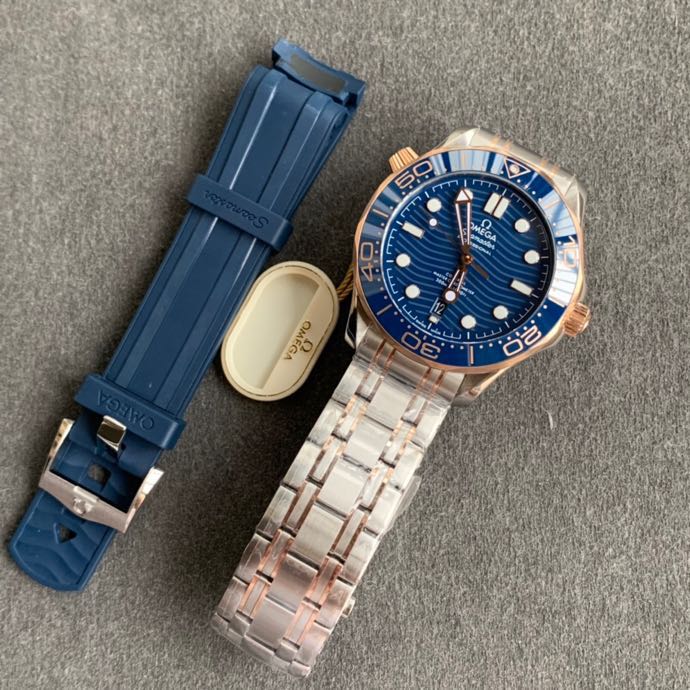 Replica Omega 5A Quality 8800 Movement Stainless Steel 1：1 43mm VS Factory Seamaster Watch