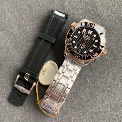 Replica Omega 5A Quality 8800 Movement Stainless Steel 1：1 43mm VS Factory Seamaster Watch
