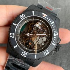 Replica Rolex 5A Quality 3130 Movement Hollowed Out Design 1：1 40mm Noob Factory Submariner Watch