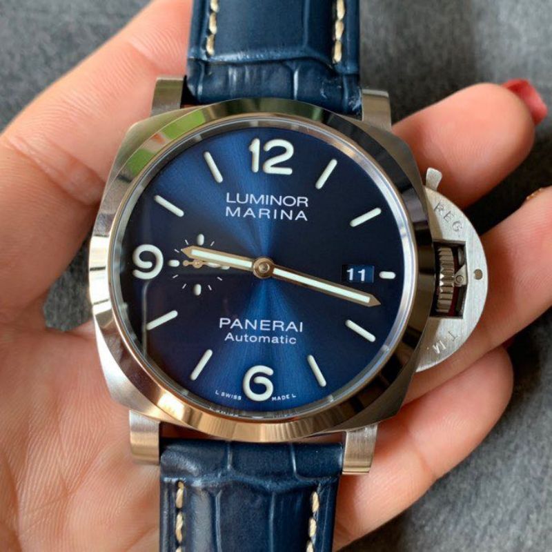 Replica Panerai 5A Quality ETA Movement Stainless Steel 1：1 44mm Noob Factory Luminor Watch