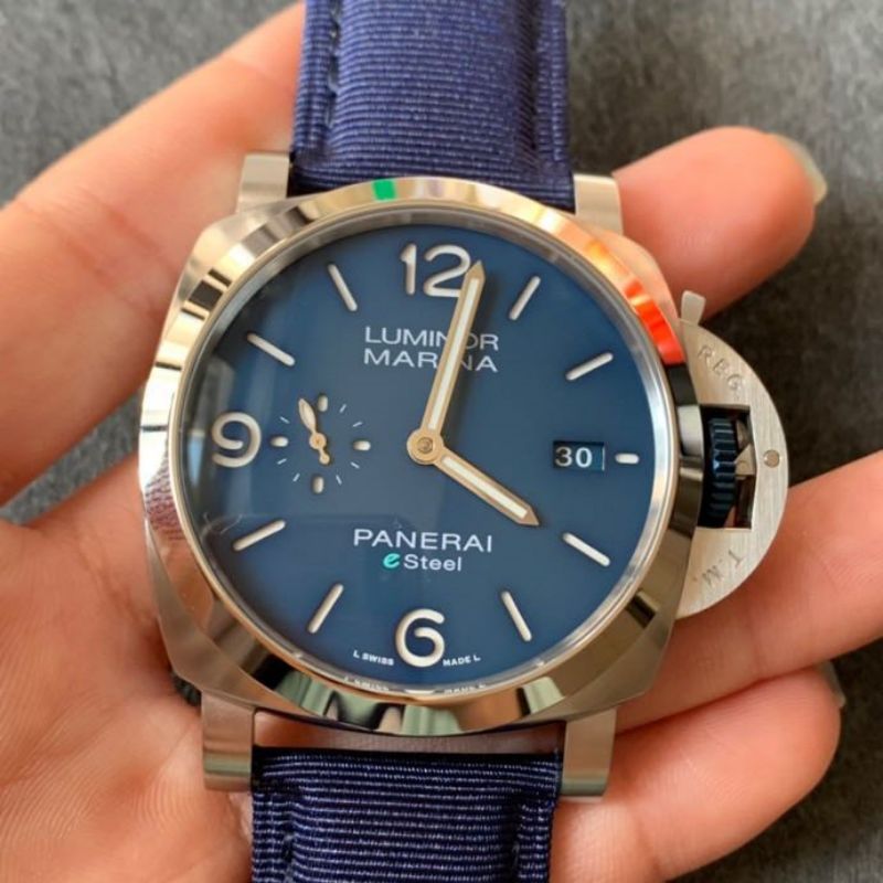 Replica Panerai 5A Quality ETA Movement Stainless Steel 1：1 44mm Noob Factory Luminor Watch