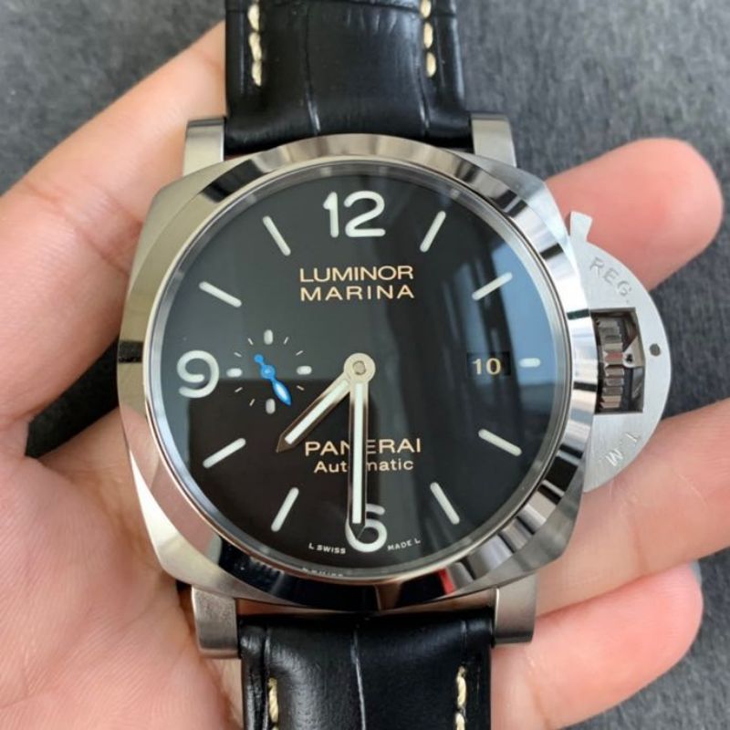 Replica Panerai 5A Quality ETA Movement Stainless Steel 1：1 44mm Noob Factory Luminor Watch