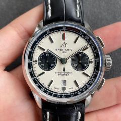 Replica Breitling 5A Quality 7750 Timing Function Movement Stainless Steel 1：1 42mm GF Premier B01 Watch