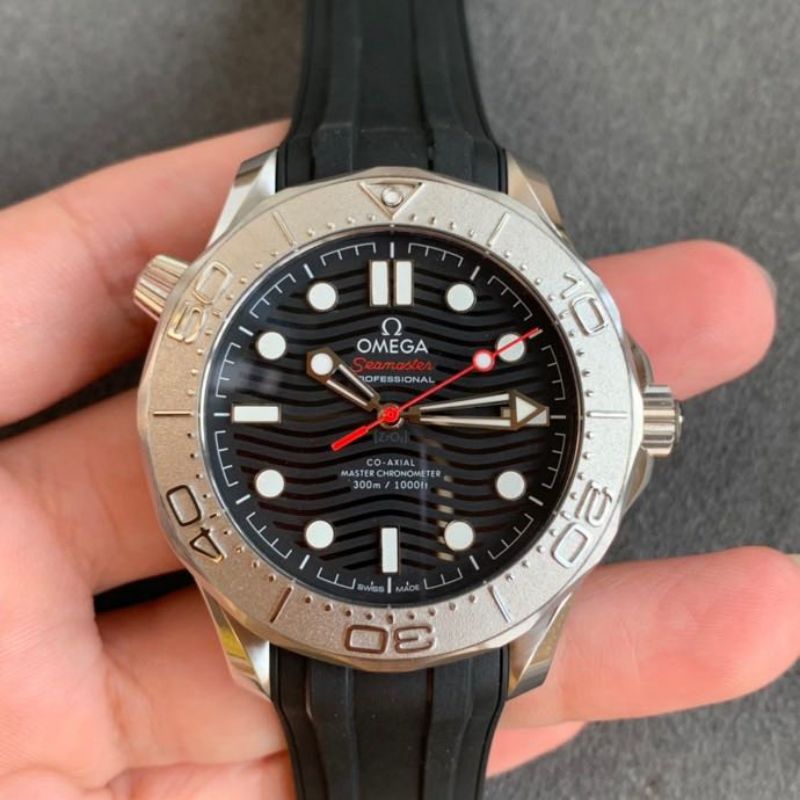 Replica Omega 5A Quality 8806 Movement Stainless Steel 1：1 43mm VS Factory Seamaster 300m Watch