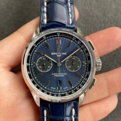 Replica Breitling 5A Quality 7750 Timing Function Movement Stainless Steel 1：1 42mm GF Premier B01 Watch