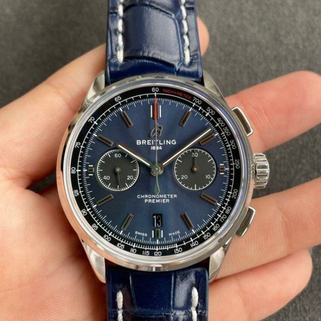 Replica Breitling 5A Quality 7750 Timing Function Movement Stainless Steel 1：1 42mm GF Premier B01 Watch