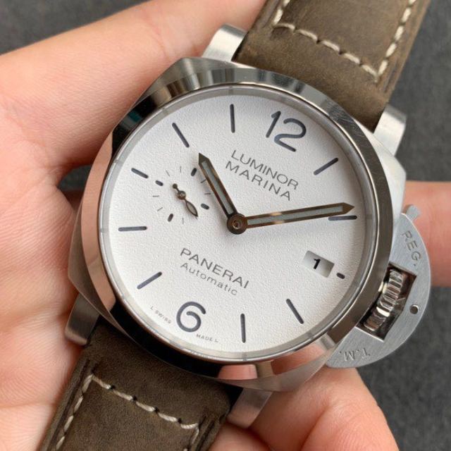Replica Panerai 5A Quality ETA Movement Stainless Steel 1：1 44mm Noob Factory Luminor Watch