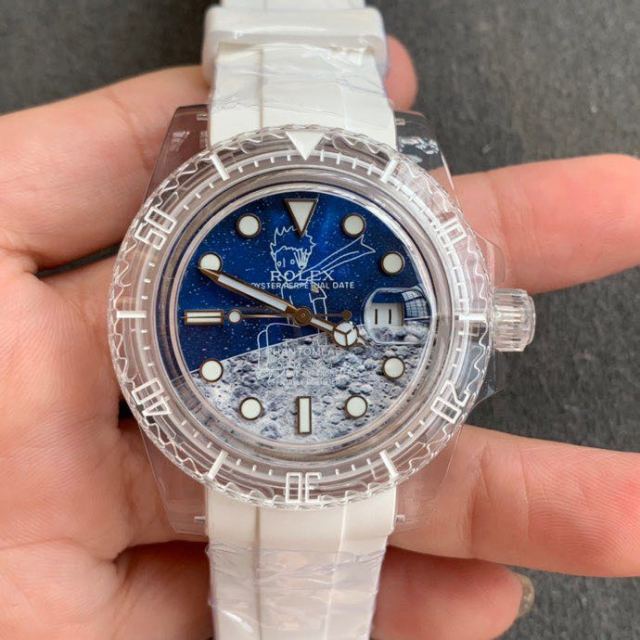 Replica Rolex 5A Quality 3135 Movement Acrylic Case 1：1 40mm Noob Factory Submariner Watch