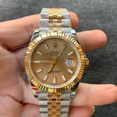 Replica Rolex 5A Quality ETA 2836 Movement 904L Steel 1：1 41mm Noob Factory Datejust Watch