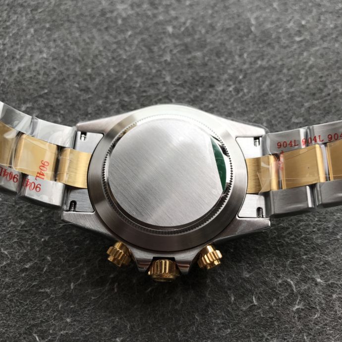 Replica Rolex Watch 5A Quality 7750 Timing Movement 904L Steel 1：1 40mm Noob Factory Daytona Watch