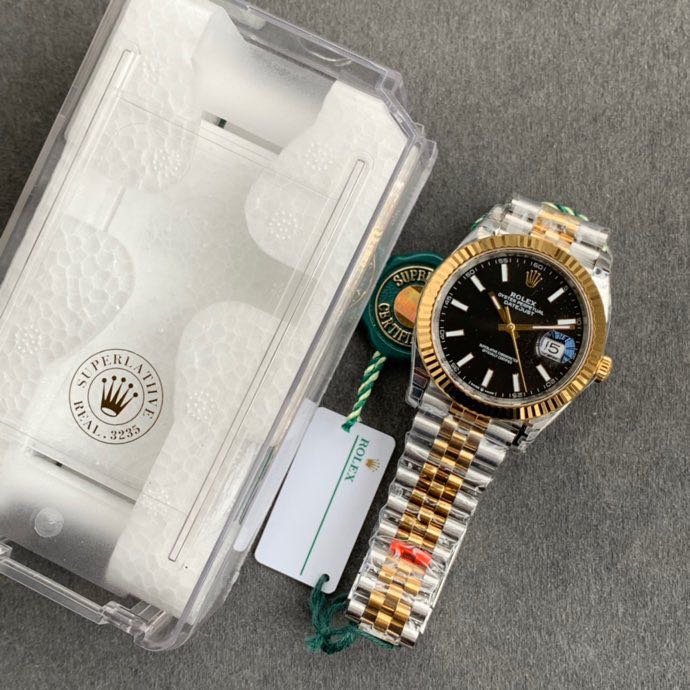 Replica Rolex 5A Quality ETA 2836 Movement 904L Steel 1：1 41mm Noob Factory Datejust Watch