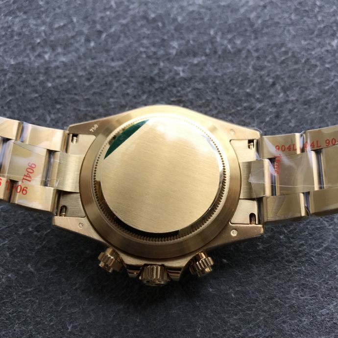 Replica Rolex Watch 5A Quality 7750 Timing Movement 904L Steel 1：1 40mm Noob Factory Daytona Watch
