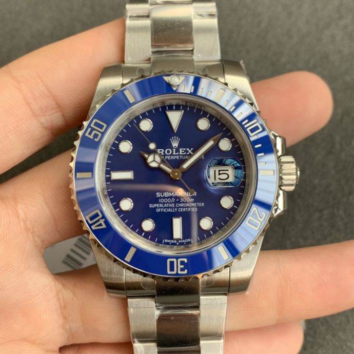 Replica Rolex 5A Quality 3135 Movement 904L Steel 1：1 40mm Noob Factory Submariner Watch