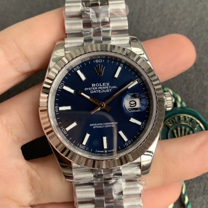 Replica Rolex 5A Quality ETA 2836 Movement 904L Steel 1：1 41mm Noob Factory Datejust Watch