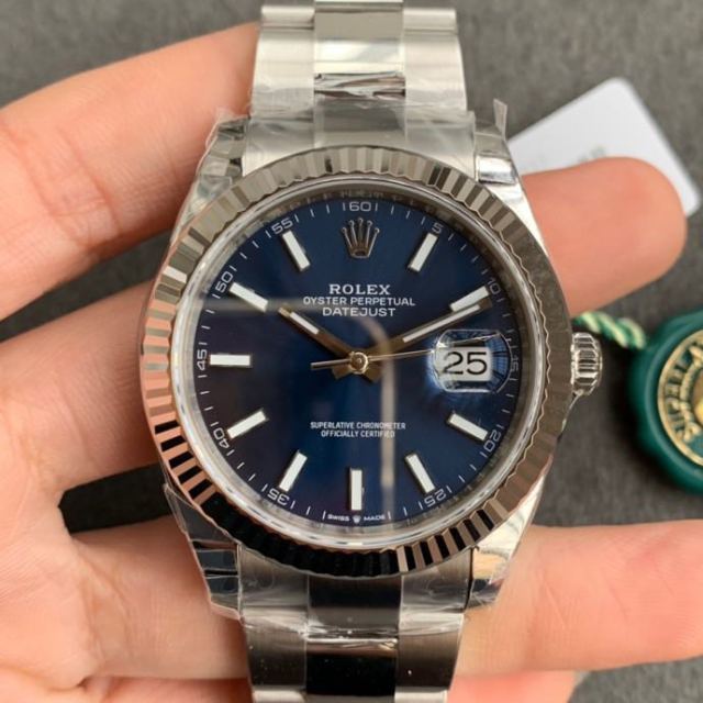 Replica Rolex 5A Quality ETA 2836 Movement 904L Steel 1：1 41mm Noob Factory Datejust Watch