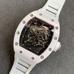 Replica Richard Miller 5A Quality Clone Movement Ceramic Case Skeleton 1：1 42*50mm Noob Factory RM035 Watch