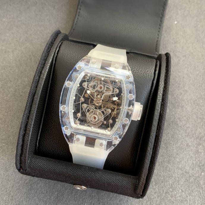 Replica Richard Miller 5A Quality True Tourbillon Movement 1：1 42*50mm Skeleton Dial EUR Factory RM056 Watch