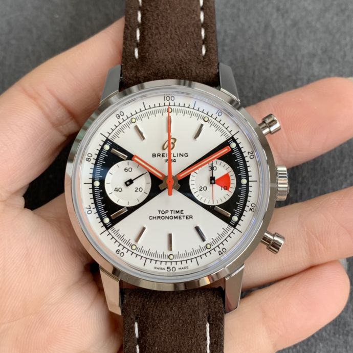 Replica Breitling 5A Quality 7750 Timing Function Movement Stainless Steel 1：1 41mm Top Time Premier Watch