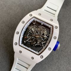 Replica Richard Miller 5A Quality Clone Movement Ceramic Case Skeleton 1：1 42*50mm Noob Factory RM035 Watch