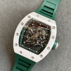 Replica Richard Miller 5A Quality Clone Movement Ceramic Case Skeleton 1：1 42*50mm Noob Factory RM035 Watch
