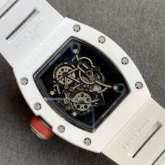 Replica Richard Miller 5A Quality Clone Movement Ceramic Case Skeleton 1：1 42*50mm Noob Factory RM035 Watch