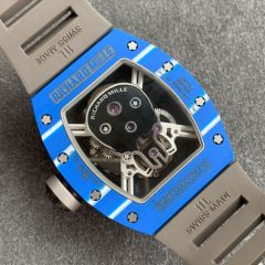 Replica Richard Miller 5A Quality True Tourbillon Movement 1：1 42*50mm Ceramic Case Skeleton KV Factory RM052 Watch
