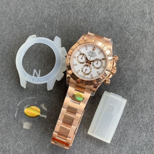 Replica Rolex Watch 5A Quality 7750 Timing Movement 904L Steel 1：1 40mm Noob Factory Daytona Watch