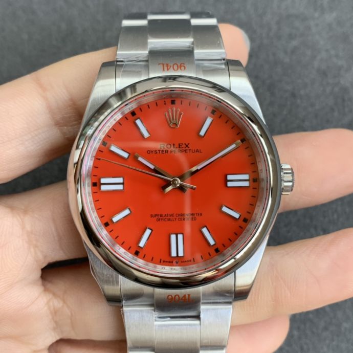 Replica Rolex Watch 5A Quality 3230 Movement 904L Steel 41mm Noob Factory Oyster Perpetual Watch