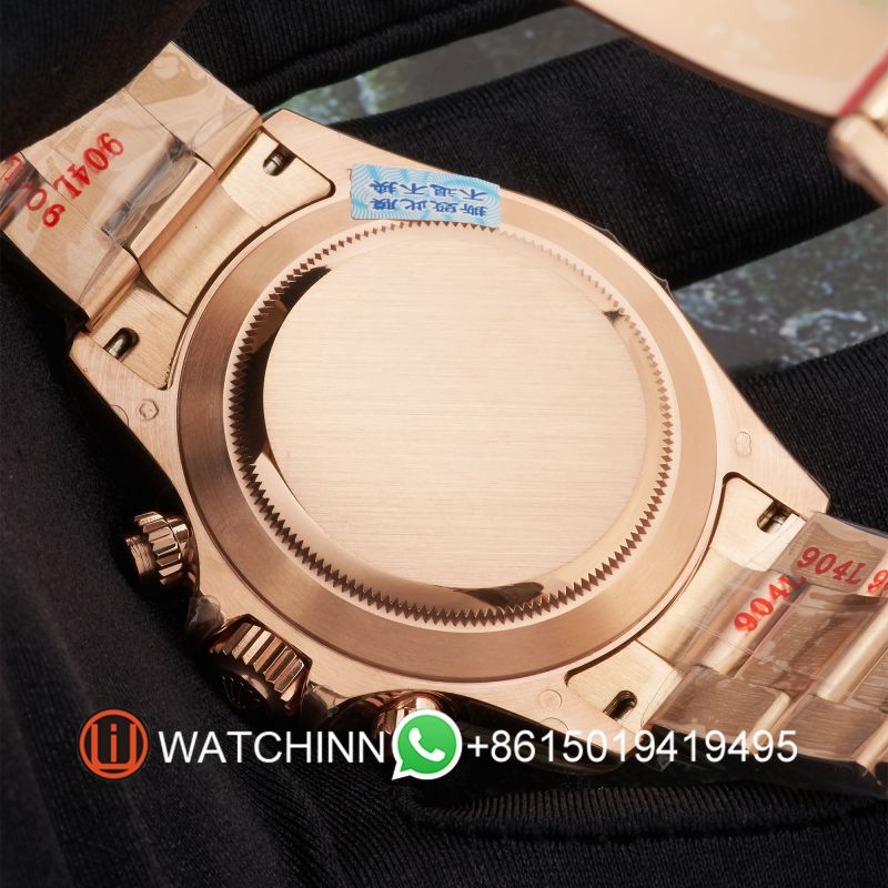Replica Rolex Watch 5A Quality 7750 Timing Movement 904L Steel 1：1 40mm Noob Factory 116505 Daytona Watch