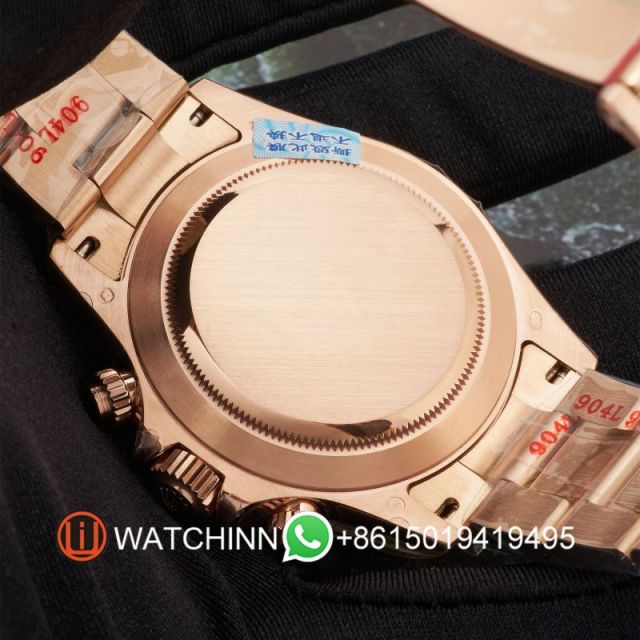 Replica Rolex Watch 5A Quality 7750 Timing Movement 904L Steel 1：1 40mm Noob Factory 116505 Daytona Watch