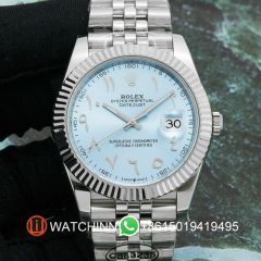 Replica Rolex Watch 5A Quality 3235 Movement 904L Steel 41mm 1:1 Noob Factory Datejust Watch