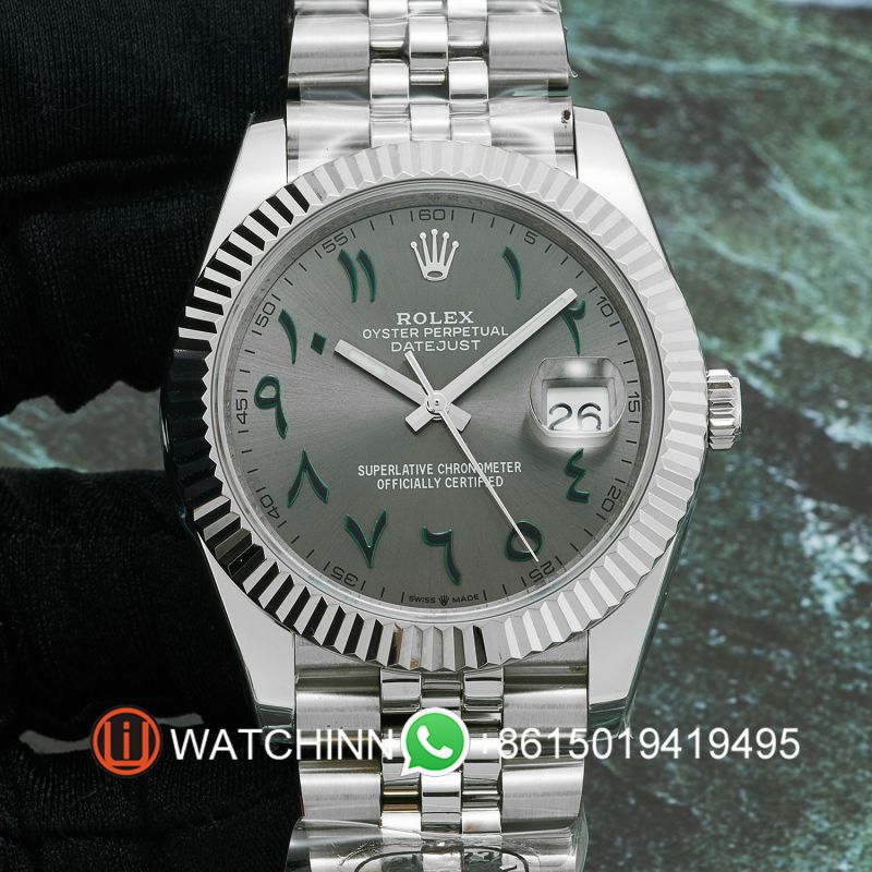 Replica Rolex Watch 5A Quality 3235 Movement 904L Steel 41mm 1:1 Noob Factory Datejust Watch