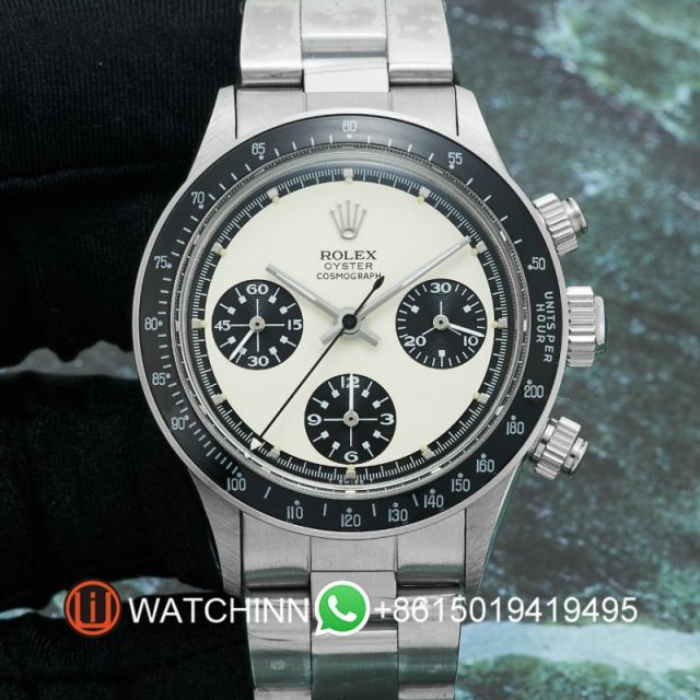 Replica Rolex Watch 5A Quality Manual Timing Movement 904L Steel 1：1 40mm Noob Factory Paul Newman Daytona Watch