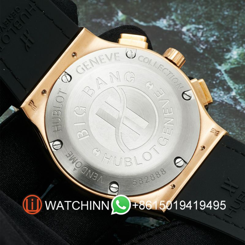 Replica Hublot HB Watch 3A Quality Swiss Quartz Movement 316L Steel 44mm AAA Factory Big Bang Watch
