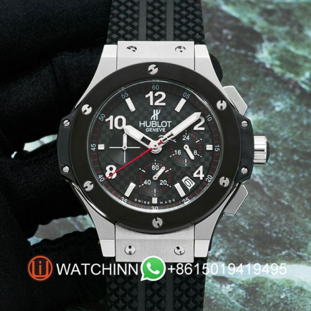 Replica Hublot HB Watch 3A Quality Swiss Quartz Movement 316L Steel 44mm AAA Factory Big Bang Watch