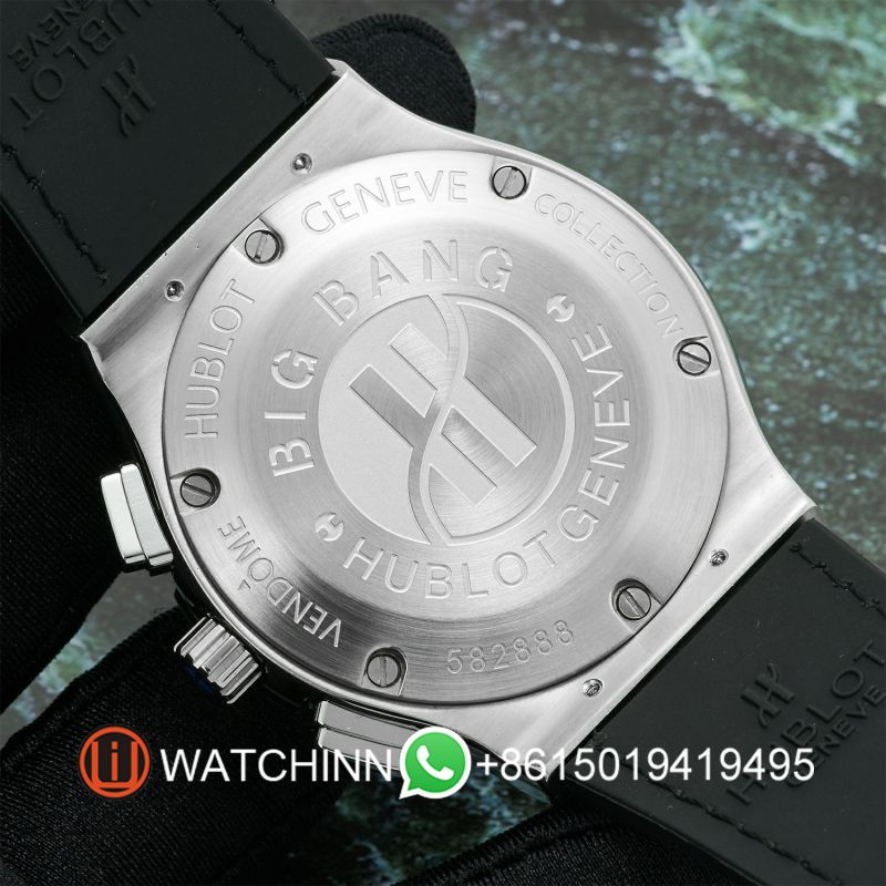 Replica Hublot HB Watch 3A Quality Swiss Quartz Movement 316L Steel 44mm AAA Factory Big Bang Watch