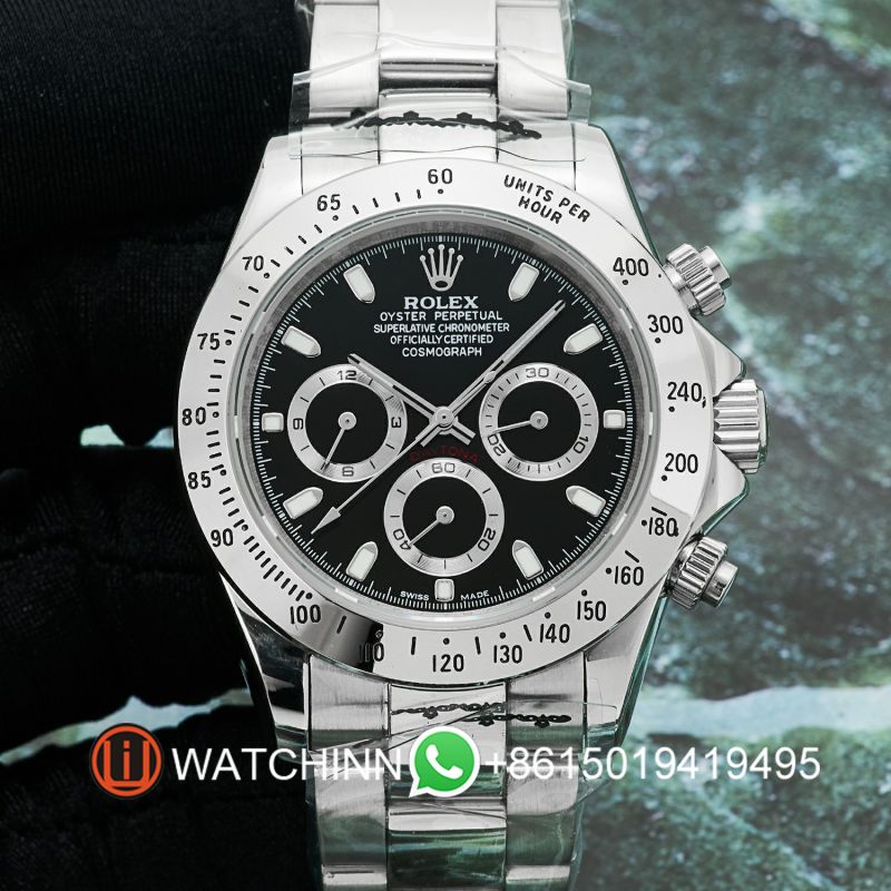 Replica Rolex Watch 3A Quality 2813 Full Function Movement 316L Steel 40mm AAA Factory Daytona Watch