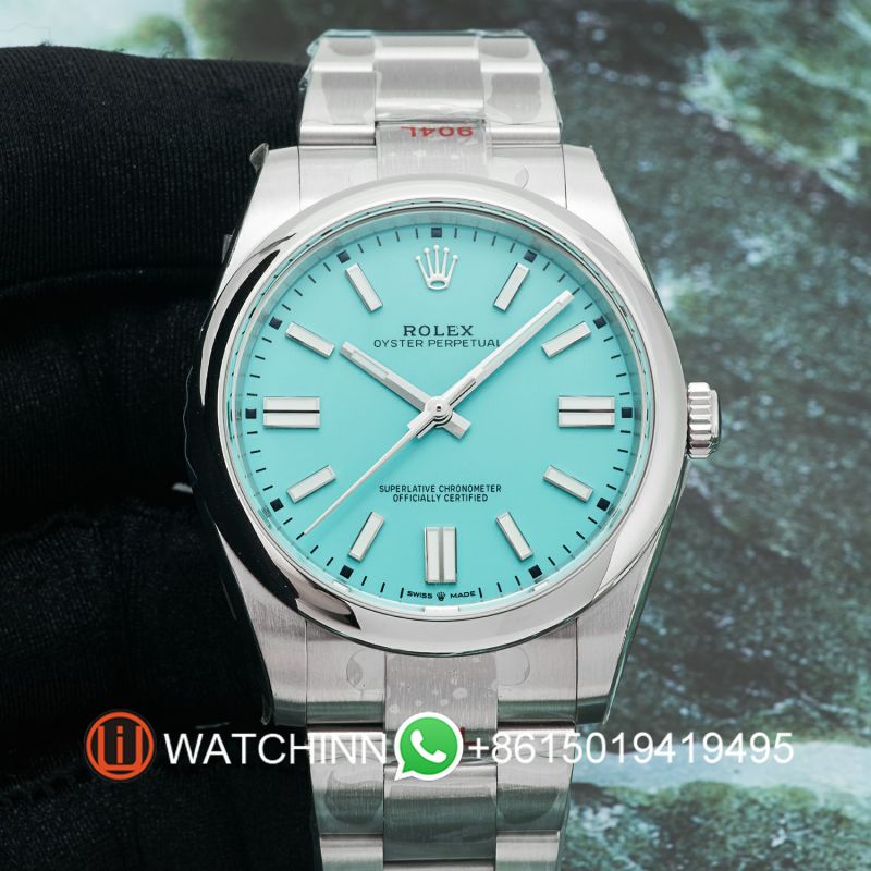 Replica Rolex Watch 5A Quality 3230 Movement 904L Steel 41mm Noob Factory Oyster Perpetual Watch