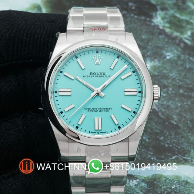 Replica Rolex Watch 5A Quality 3230 Movement 904L Steel 41mm Noob Factory Oyster Perpetual Watch