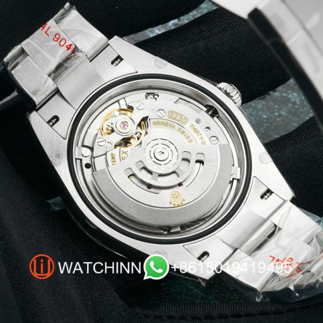 Replica Rolex Watch 5A Quality 3230 Movement 904L Steel 41mm Noob Factory Oyster Perpetual Watch