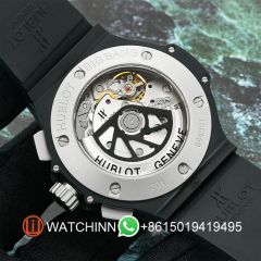 Replica Hublot HB Watch 5A Quality Swiss Clone 4100 Movement Ceramic Case 44mm V6 Factory Big Bang Watch