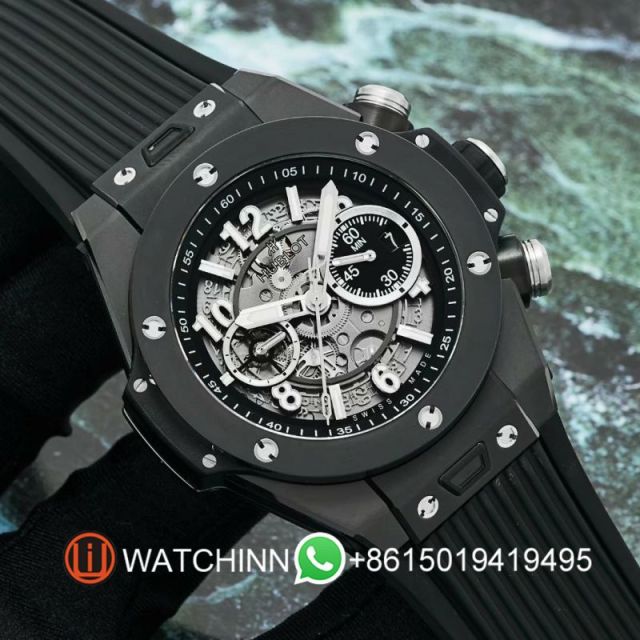 Replica Hublot HB Watch 5A Quality Swiss Clone 1280 Timing Movement 42mm Ceramic Case ZF Factory Big Bang Watch