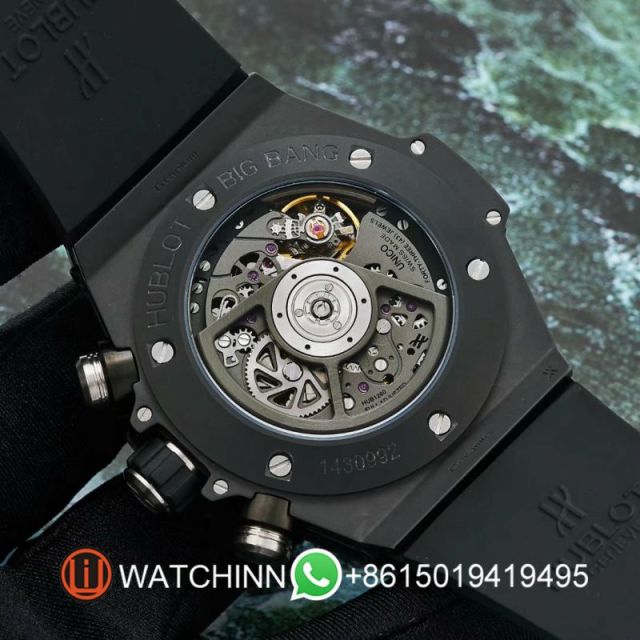 Replica Hublot HB Watch 5A Quality Swiss Clone 1280 Timing Movement 42mm Ceramic Case ZF Factory Big Bang Watch
