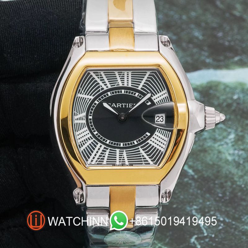 Replica Cartier Watch 3A Quality Swiss Quartz Movement 316L Steel 33mm Tank Watch