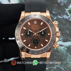 Replica Rolex Watch 5A Quality 7750 Timing Movement 904L Steel 1：1 40mm Noob Factory 116505 Daytona Watch