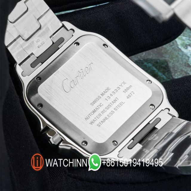 Replica Cartier Watch 5A Quality Miyota Movement 1:1 Stainless Steel 40mm Santos Watch