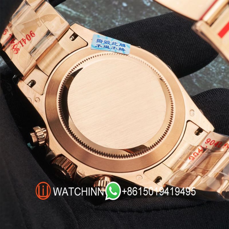 Replica Rolex Watch 5A Quality 7750 Timing Movement 904L Steel 1：1 40mm Noob Factory 116505 Daytona Watch