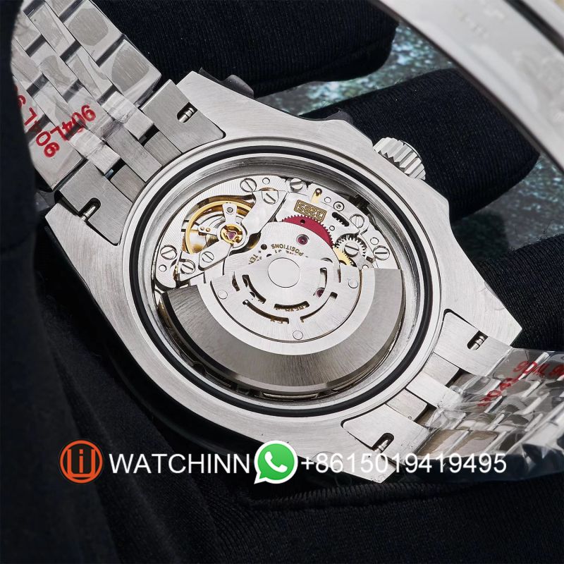 2022 Replica Rolex Watch 5A Quality 3285 Movement 904L Steel Sprite 40mm V9 Factory GMT Master Watch